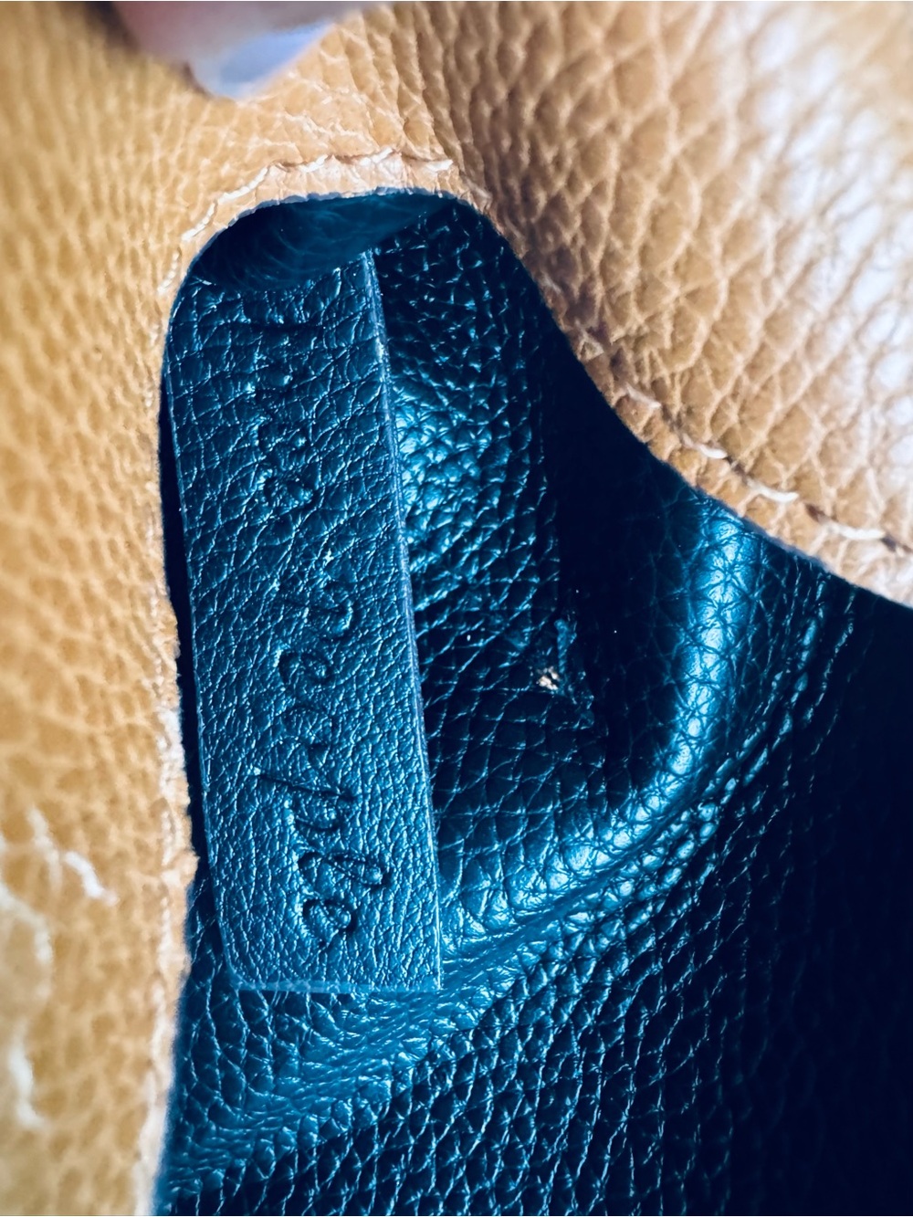 Free People Brown Pebbled Leather Clutch - Picture 9 of 14